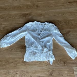 Madewell Wrap Top Size S
